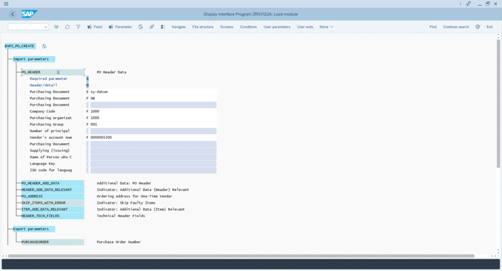 Develop interfaces without programming