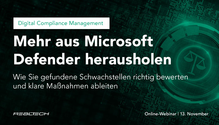 Tvm Defender Webinar: Mehr aus Microsoft Defender herausholen